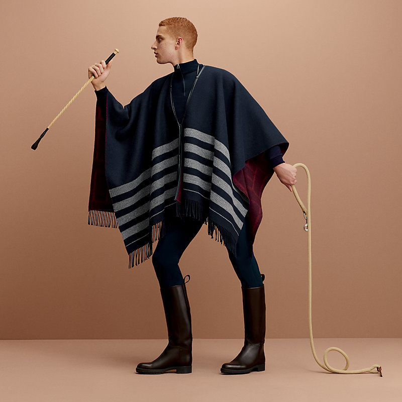 HERMES エルメス　ロカバールポンチョ(ネイビー) HERMES エルメス ロカバールポンチョ(ネイビー) 第26回 奥様に譲る覚悟